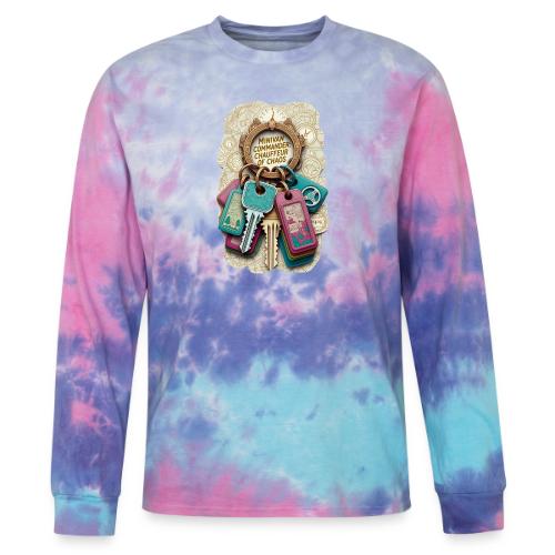 Minivan Commander T Shirt, Chauffeur of Chaos Mug - Tie Dye Long Sleeve T-shirt