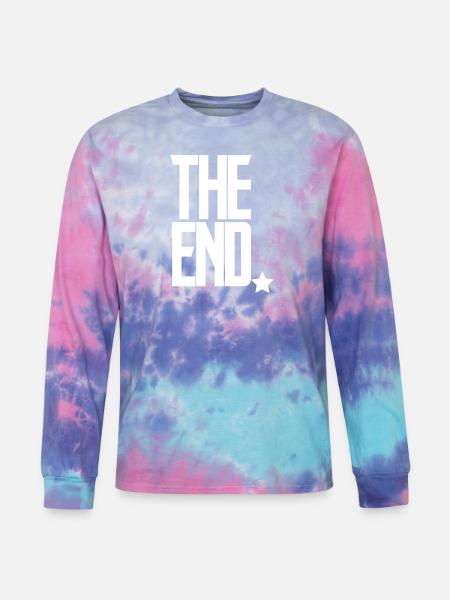 The End Game Screen - Tie Dye Long Sleeve T-shirt - cotton candy