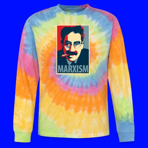 Marxism: Obama Poster Parody - Tie Dye Long Sleeve T-shirt