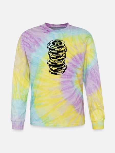 casino - Tie Dye Long Sleeve T-shirt - mystique