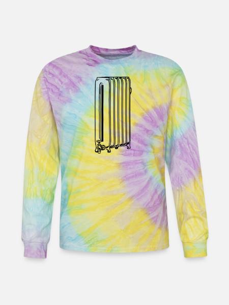 Radiator - Tie Dye Long Sleeve T-shirt - mystique