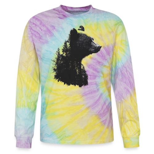 Forest Within the Bear - Tie Dye Long Sleeve T-shirt
