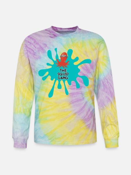 SquidGang merch - Tie Dye Long Sleeve T-shirt - mystique