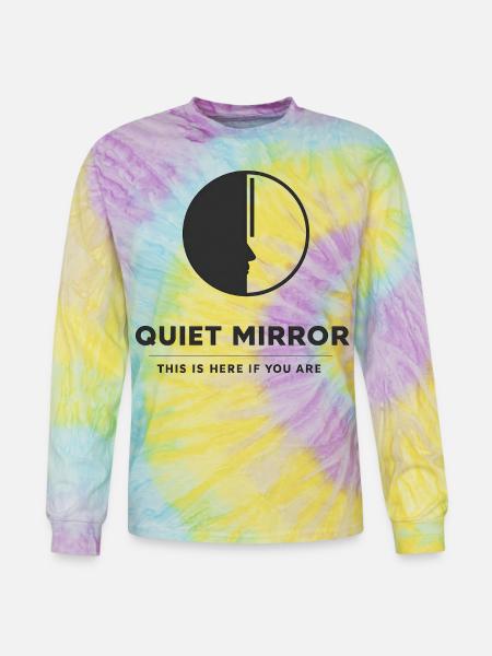 QUIET MIRROR - Tie Dye Long Sleeve T-shirt - mystique