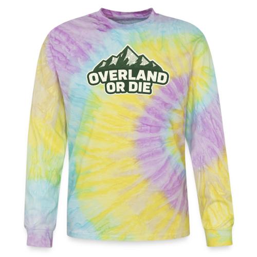 Topo Mountain - Tie Dye Long Sleeve T-shirt