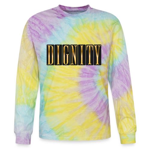 Golden Dignity - Tie Dye Long Sleeve T-shirt