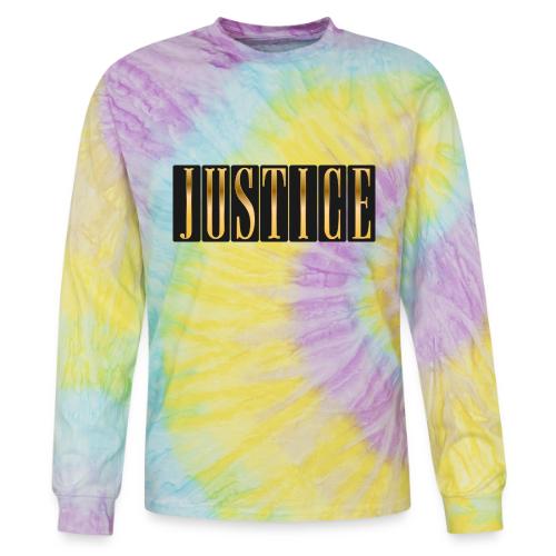 Golden Justice - Tie Dye Long Sleeve T-shirt