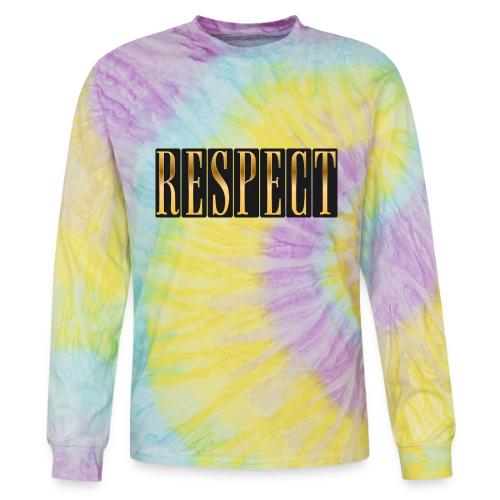Golden Respect - Tie Dye Long Sleeve T-shirt