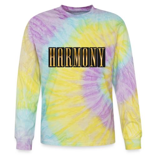 Golden Harmony - Tie Dye Long Sleeve T-shirt