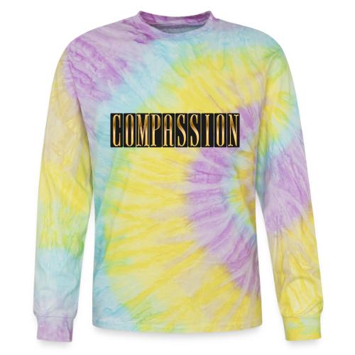 Golden Compassion - Tie Dye Long Sleeve T-shirt