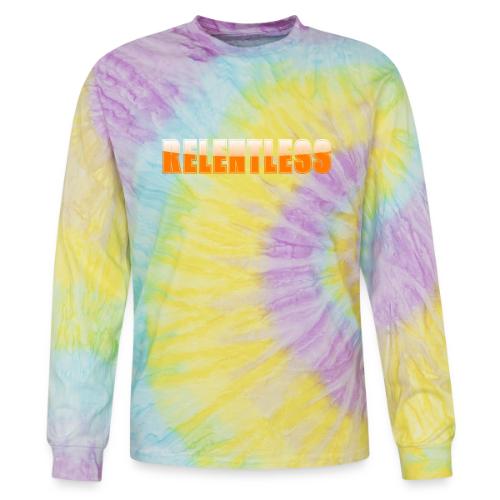 Relentless Motivation Design – Bold Statement - Tie Dye Long Sleeve T-shirt