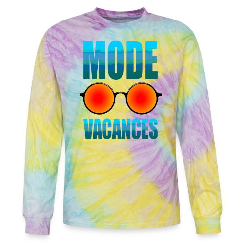 Vacation Mode Enabled - Tie Dye Long Sleeve T-shirt