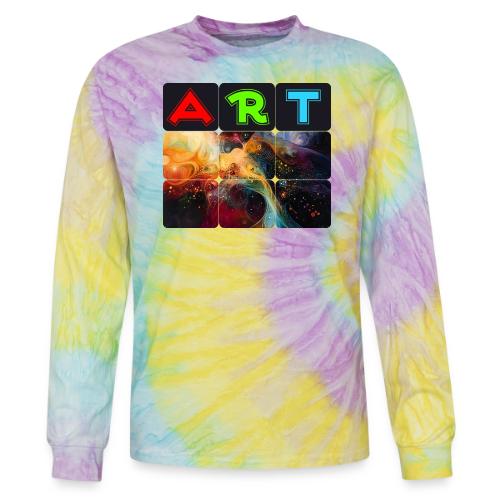 Waves of Art - Tie Dye Long Sleeve T-shirt
