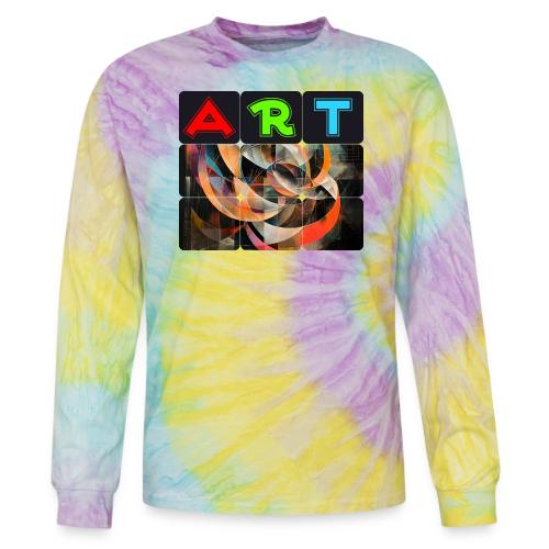 Fragments of Art - Tie Dye Long Sleeve T-shirt
