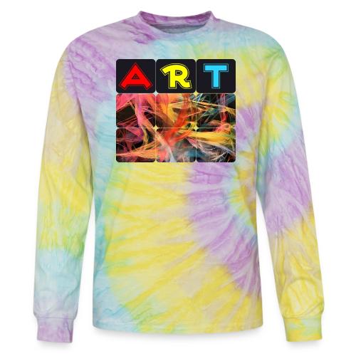 Chaotic Threads of Art - Tie Dye Long Sleeve T-shirt