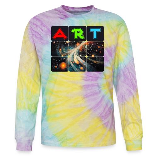Swirls of Colorful Art - Tie Dye Long Sleeve T-shirt