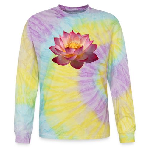 Serenity Lotus Grace - Tie Dye Long Sleeve T-shirt