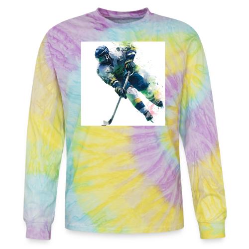 Hockey: Frozen Motion - Tie Dye Long Sleeve T-shirt