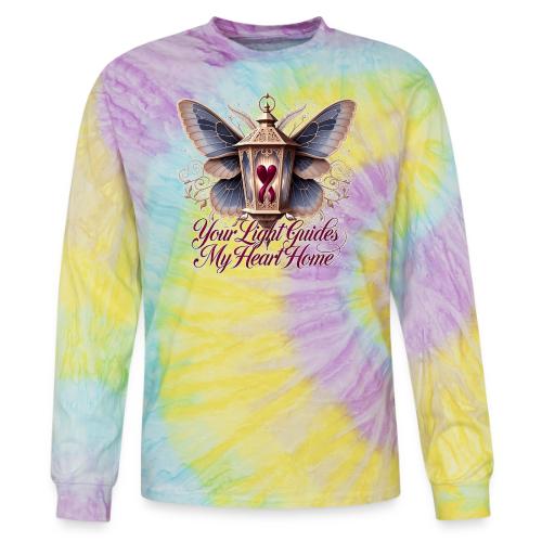 Your Light Guides My Heart HomeGifts T-Shirt - Tie Dye Long Sleeve T-shirt