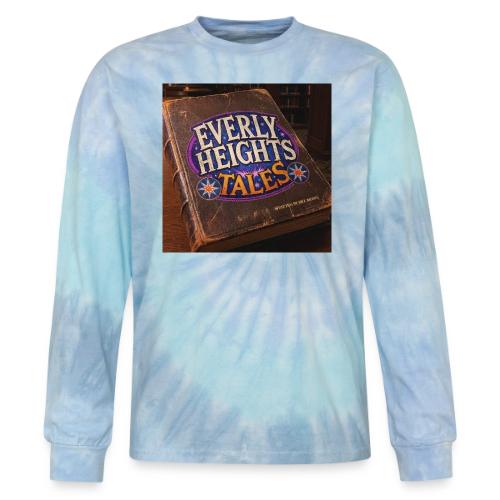 Everly Heights Tales Album Art - Tie Dye Long Sleeve T-shirt