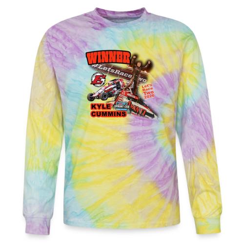 Kyle Cummins #LetsRaceTwo Winner - Tie Dye Long Sleeve T-shirt