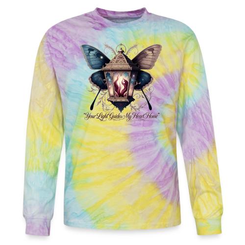Guiding Light Eternal Flame Lantern Romance Gifts - Tie Dye Long Sleeve T-shirt