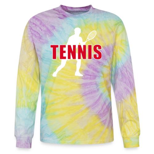 Red Court Tennis - Tie Dye Long Sleeve T-shirt