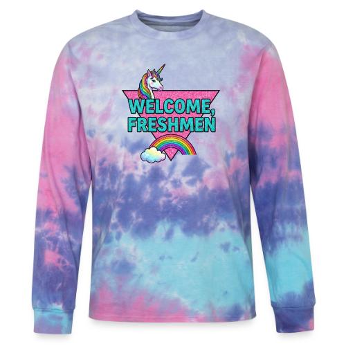 Welcome, Freshmen - Tie Dye Long Sleeve T-shirt