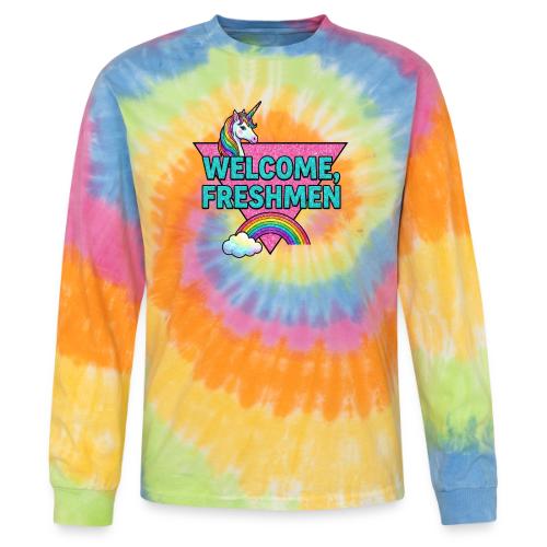 Welcome, Freshmen - Tie Dye Long Sleeve T-shirt