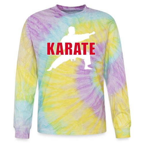 Karate Focus - Tie Dye Long Sleeve T-shirt