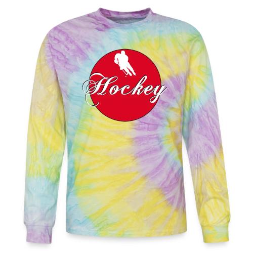 Hockey: Puck Zone - Tie Dye Long Sleeve T-shirt