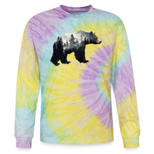 Forest Within the Bear - Tie Dye Long Sleeve T-shirt