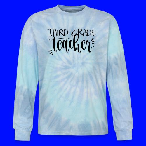 Third Grade Teacher T-Shirts - Tie Dye Long Sleeve T-shirt