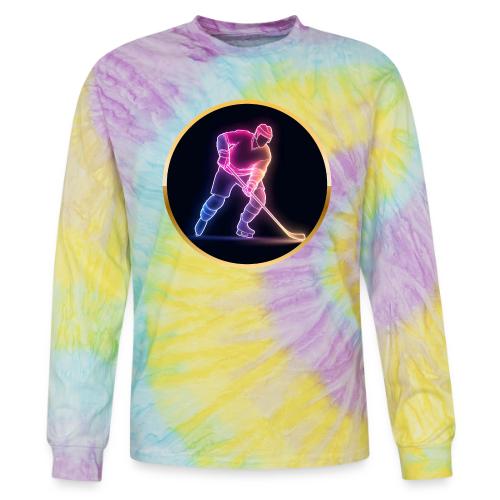 Hockey: Neon Ice Rush - Tie Dye Long Sleeve T-shirt