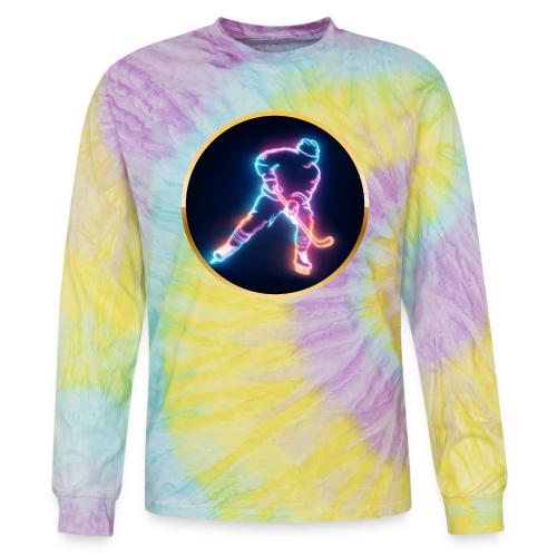 Golden Neon Hockey - Tie Dye Long Sleeve T-shirt