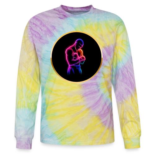 Boxing: Neon Power Guard - Tie Dye Long Sleeve T-shirt