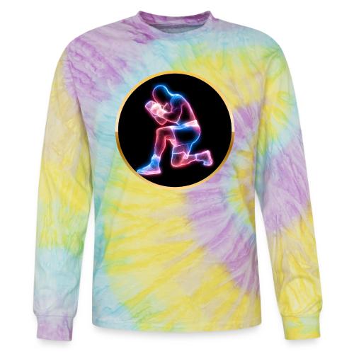Neon Boxing Focus - Tie Dye Long Sleeve T-shirt