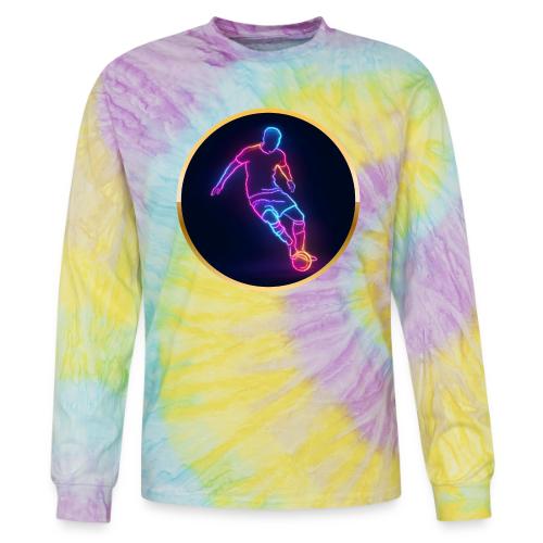 Soccer: Neon Golden Goal - Tie Dye Long Sleeve T-shirt