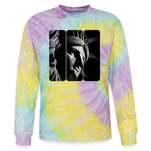 USA: Shadow of Liberty - Tie Dye Long Sleeve T-shirt