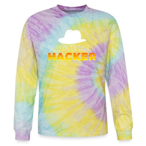 White Hat Hacker - Tie Dye Long Sleeve T-shirt