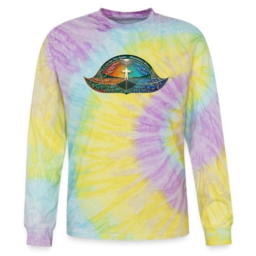 Easter Cast the Net Again T Shirt, abundance Gift - Tie Dye Long Sleeve T-shirt