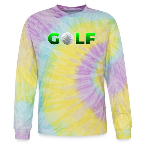 Golf Precision Wordmark - Tie Dye Long Sleeve T-shirt