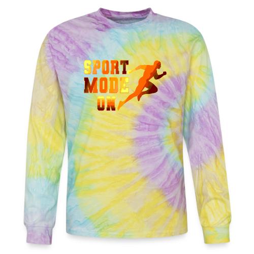 Sport Mode On - Tie Dye Long Sleeve T-shirt