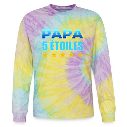 Five-Star Dad - Tie Dye Long Sleeve T-shirt
