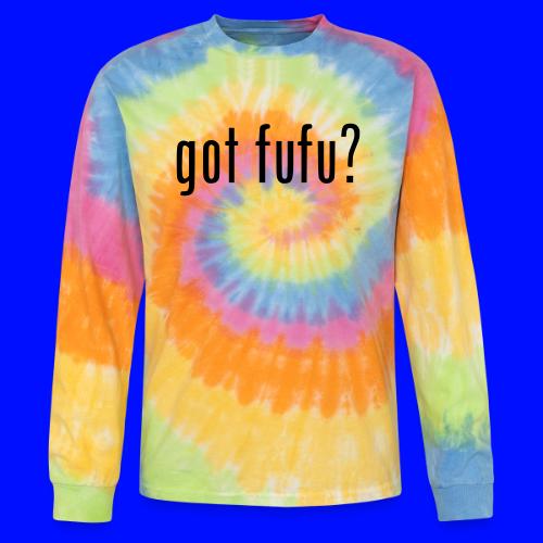 gotfufu-black - Tie Dye Long Sleeve T-shirt