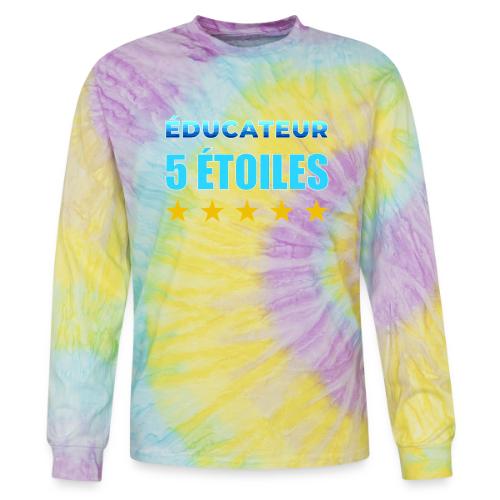 Éducateur 5 Étoiles - Tie Dye Long Sleeve T-shirt