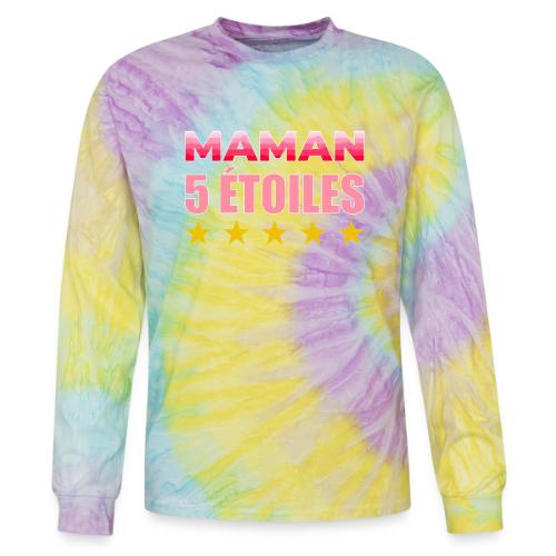 Five Star Mom - Tie Dye Long Sleeve T-shirt