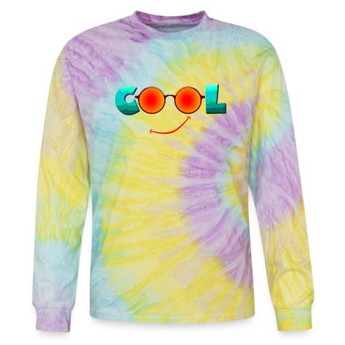 Stay Cool Chill Vibes Design - Tie Dye Long Sleeve T-shirt