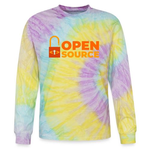 Open Source: Code is Freedom - Tie Dye Long Sleeve T-shirt