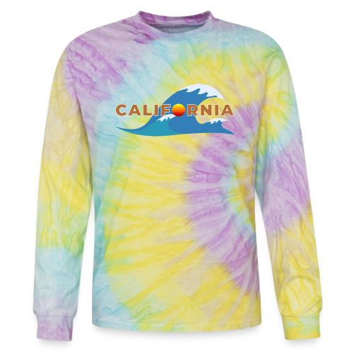 Blue Wave California - Tie Dye Long Sleeve T-shirt